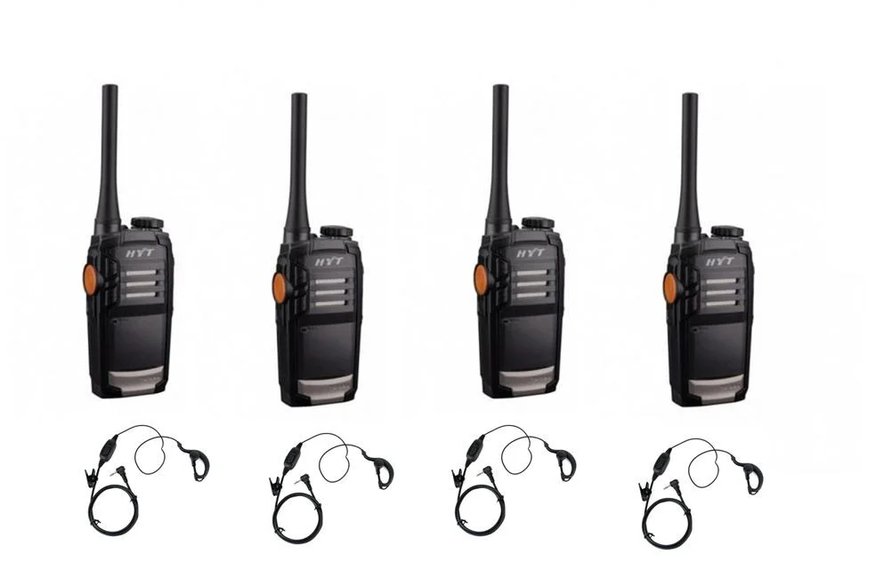 4x рации TC-320+ 4х наушника оригинал (3-5 км)