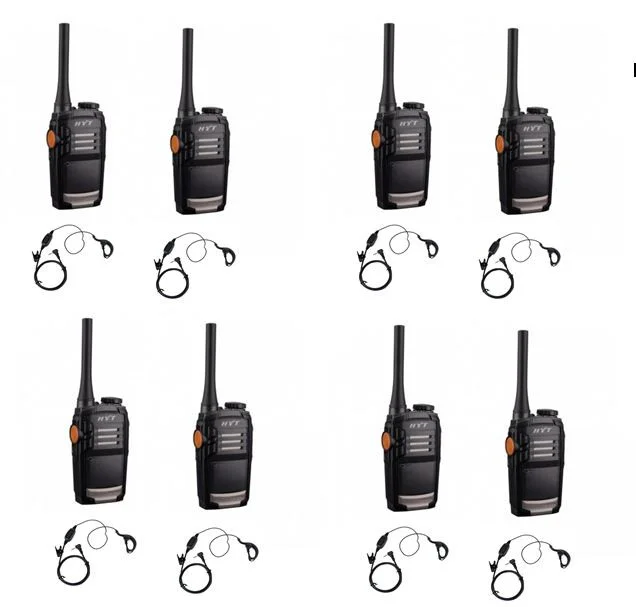8x рации TC-320+ 8х наушника оригинал (3-5 км)