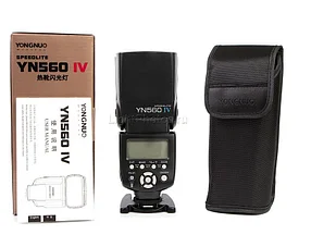 Вспышка YN-560 IV на Nikon и Canon + встроенный синхронизатор