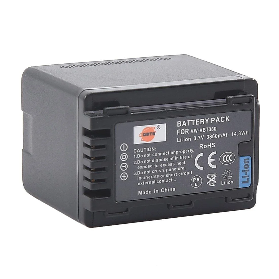 Аккумуляторы VW-VBT380 от DSTE на камеры Panasonic