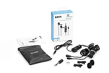BOYA BY-M1DM  двойной Петличный стерео микрофон для смартфонов!, фото 3