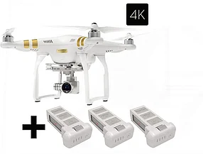 DJI Phantom 3-4К Professional/ последняя версия + 3 Аккумулятора в комплекте