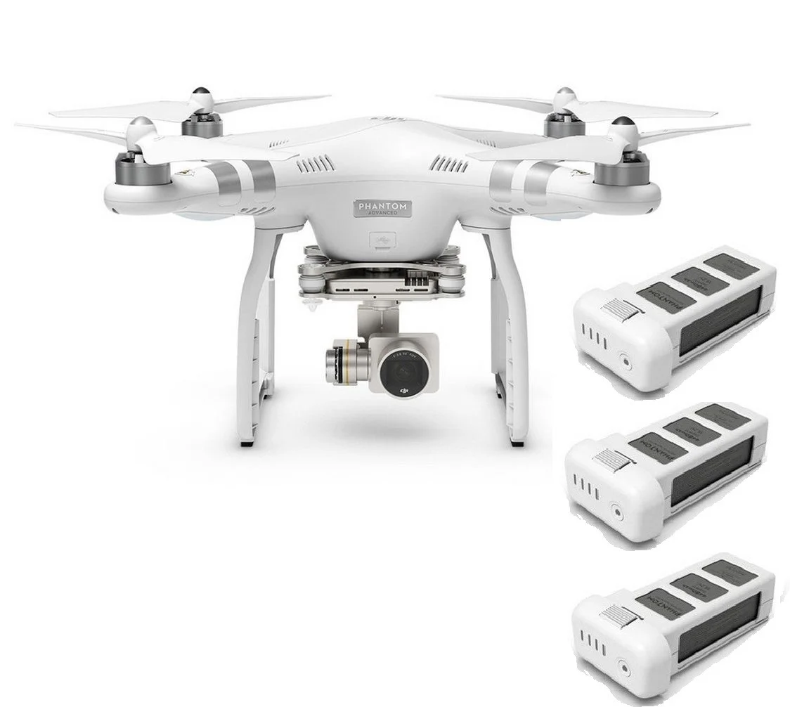 DJI Phantom 3-Full HD (1080P) Advanced/ последняя версия + 3 Аккумулятора в комплекте