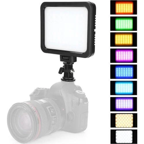 Прожектор LED  накамерный ZF-RGB 360 цветной