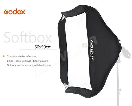 Софтбокс 50×50 см Godox S type  Удобная, версия 2022, фото 2