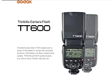 Godox TT660 Универсальная вспышка с ручным зумом для Canon, Nikon, Pentax, Panasonic, DSLR, фото 2