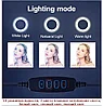 Кольцевая LED лампа для съёмки с телефона со стойкой 190 см, фото 3
