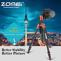 Штатив+ монопод 2в1 Zomei Z-888 для фото и видео/ до 15кг/ 168.5см, фото 2