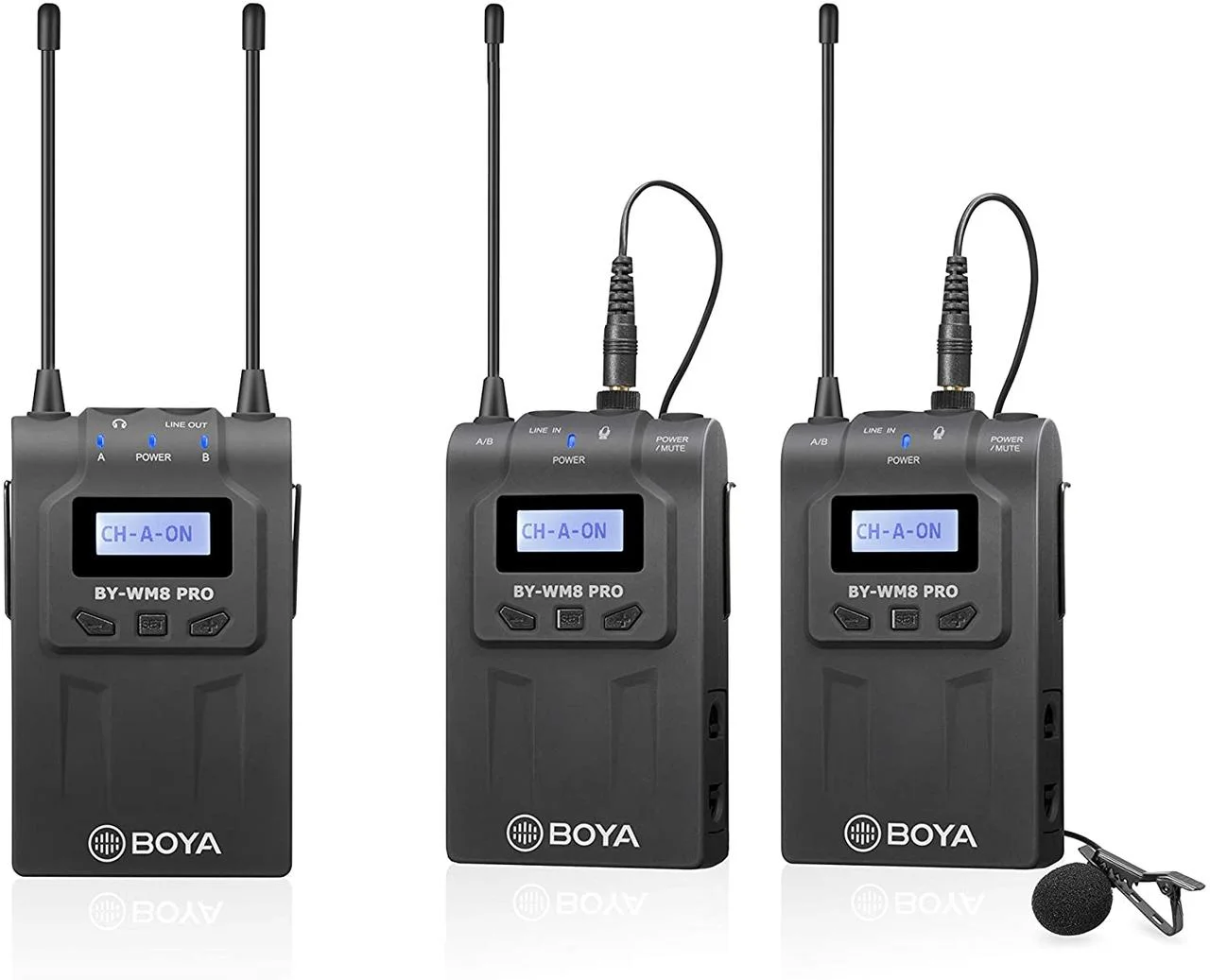 Беспроводной микрофон комплект Boya BY-WM8 Pro-K2