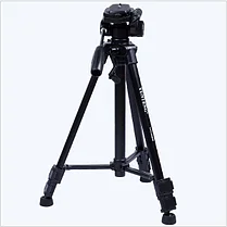 Штатив Yunteng VCT-590, 58-148./ нагрузка до 3 кг+ крепление для телефона, фото 3