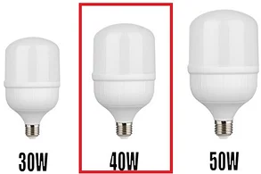 Светодиодная (LED) лампа 40W 6400K E27 для съёмки, фото 2