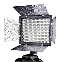 YN-300 II LED прожектор на стойках с аккумулятором NP-F750+ зарядное устройство, фото 2