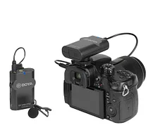 Двухканальная беспроводная радиосистема Boya BY-WM4 PRO-K1, фото 2