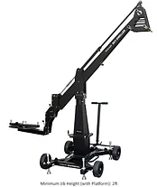 Proaim Sky-Dweller 10ft Camera Jib с платформой сиденья, тележкой Marshal и центральной колонной, фото 3