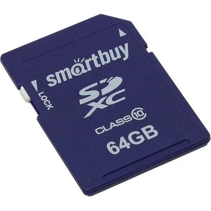 SDXC карта SmartBuy SB64GBSDXC10 64 Гб Class 10, фото 2