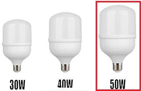 Светодиодная (LED) лампа 50W 6400K/ 4000 льюменса / E27, фото 2