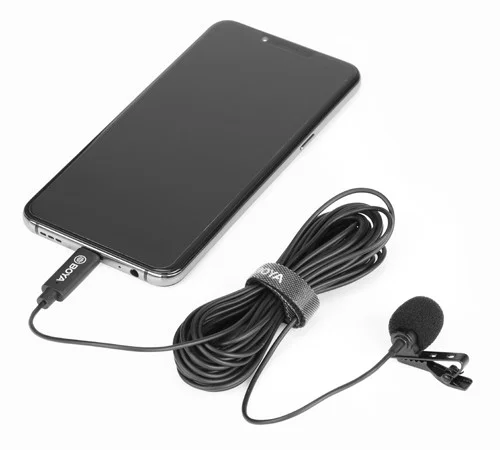 BOYA BY-m3 петличный проводной микрофон на type-CiPad Pro, Mac PC
