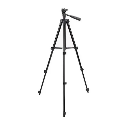Штатив для фотоаппарата 110см/ трипод 3120A Black + чехол | Штатив для телефона и камеры, фото 2