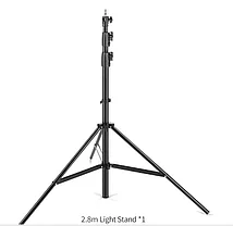 Стойка 260 см для студийного света до 10 кг с алюминиевой головкой 1/4 " - 3/8 ", фото 3