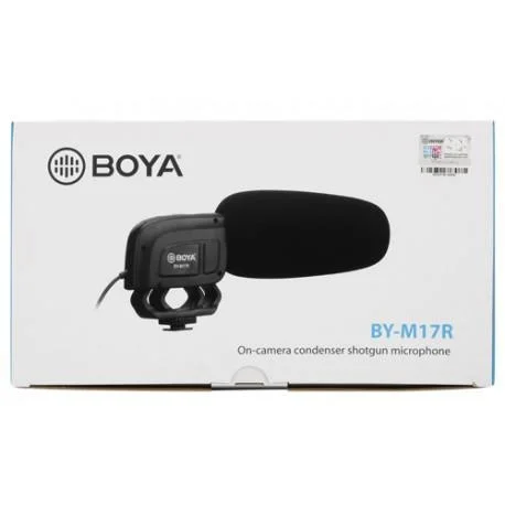 Конденсаторный микрофон-пушка BOYA BY-M17R