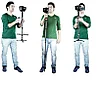 Стэдикам-МОНОПОД 2В1 Flaycam Mozy-5000 от Flaycam из микроволокна  Индия/до 3.0кг/, фото 4