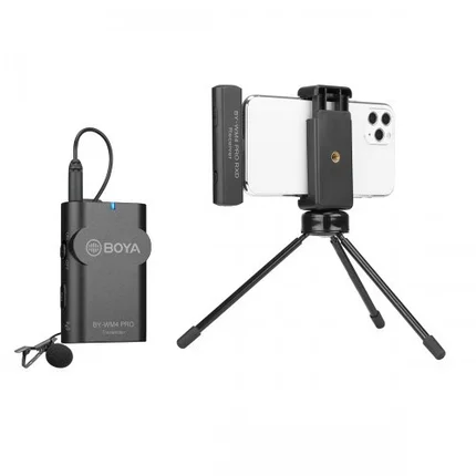Беспроводной петличный микрофон BOYA BY-WM4 PRO-K3 для iPhone, IOS до 60 метров, фото 2