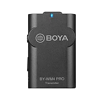 BOYA BY-WM4 PRO-K4  ДВОЙНОЙ Беспроводной петличный микрофон для iPhone, IOSc, фото 3