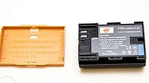 Аккумуляторы  LP-E6 от "DSTE" на Canon EOS 5D/Mark II/5D/Mark III/60D/60Da/7D, фото 2