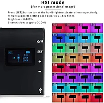 RGB Прожектор цветной карманный Vipstudio YY120, фото 2