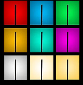 RGB Прожектор цветной Vipstudio SLP-RH9 55 см