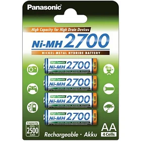 Аккумуляторы Panasonic AA 2700mAh Япония.