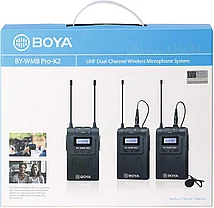 Беспроводной микрофон комплект Boya BY-WM8 Pro-K2, фото 2