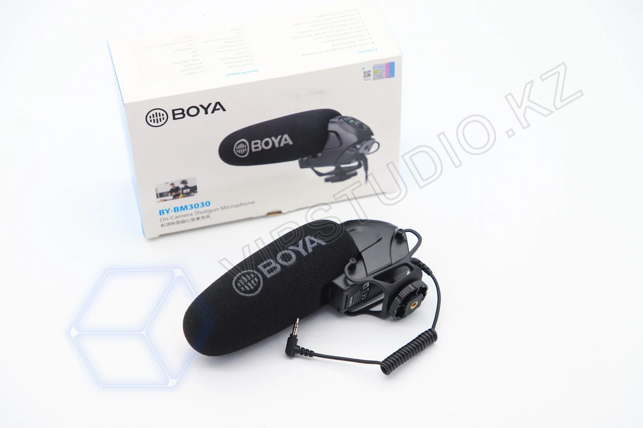 Boya BY-BM3030 накамерный конденсаторный микрофон-пушка