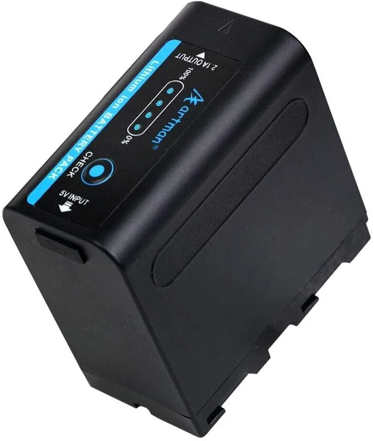 NP-F970 /7800 mAh/7.4 V 57.72 Wh/ аккумуляторы на видеокамеры SONY и прожекторы/мониторы от DEST