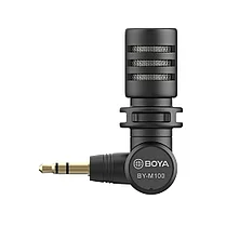 BY-M100  miniJAck 3.5 Миниатюрный конденсаторный микрофон для хорошей записи звука, фото 2