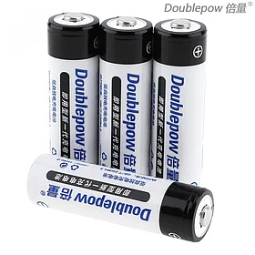 4 шт Аккумуляторы перезаряжаемые AA 2700mah  Ni-MH Doublepow,