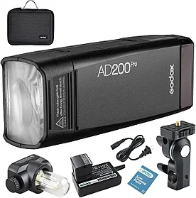 Вспышка аккумуляторная Godox Witstro AD200 с поддержкой TTL
