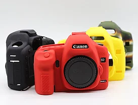 CANON 5D MarK II (2) КАМУФЛЯЖ Защитный силиконовый чехол, фото 3