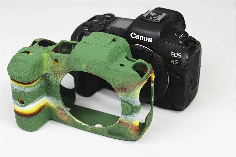 CANON R силиконовый чехол "камуфляж"