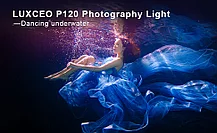 LUXCEO P120 RGB Прожектор 120 см водонепроницаемый, Управление с телефона, фото 3