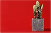 Фон пластиковый-винил красный  матовый 200Х120 см, фото 2