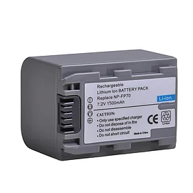 Аккумуляторы NP-FP70 Li-ion 7.2V 1500mAh  для Sony DCR серии
