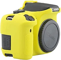 CANON 750D Защитный силиконовый чехол ЖЕЛТЫЙ, фото 2