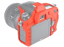 NIKON D750 Защитный силиконовый чехол Красный, фото 3