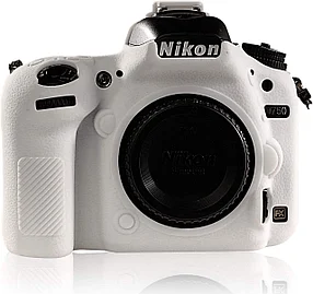 NIKON D750 Защитный силиконовый чехол БЕЛЫЙ