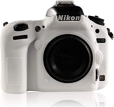 NIKON D750 Защитный силиконовый чехол БЕЛЫЙ, фото 2