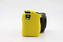 SONY A6400  Защитный силиконовый чехол Желтый, фото 3