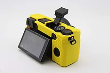 SONY A6400  Защитный силиконовый чехол Желтый, фото 2