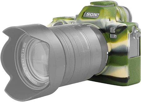 SONY A7R2  Защитный силиконовый чехол камуфляж, фото 2
