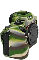 SONY A7R3  Защитный силиконовый чехол камуфляж, фото 3
